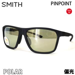 スミス サングラス　偏光レンズ　PINPOINT   MATTE BLACK  - X-LIGHT GREEN37 SLV   POLARIZED レンズ　SMITH サングラス　日本正規品｜websports