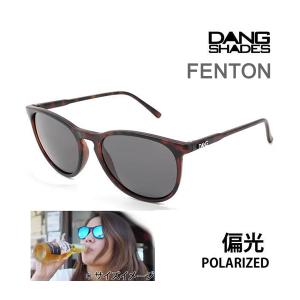 DANG SHADES ダンシェイディーズ サングラス 偏光レンズ FENTON TORTOISE Matte x BLACK SMOKE POLARIZED(VIDG00427)｜websports