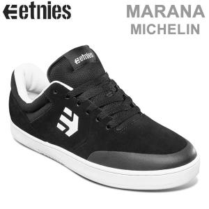 エトニーズ スニーカー マラナ MARANA MICHELIN  RYAN SHECKLER / BLACK / WHITE  etnies スケートボード シューズ スケシュー｜WebSports