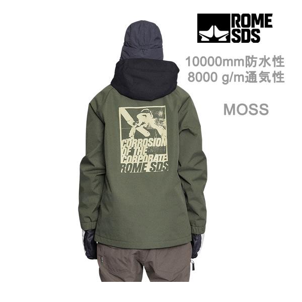 ROME ローム ウェア 22-23 DRIFTER -jacket ジャケット / MOSS グリ...