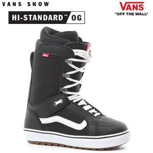 バンズ スノーボード ブーツ メンズ VANS  HI-STANDARD OG ハイスタンダードOG / BLACK/WHITE（23-24 2024）日本正規品｜WebSports