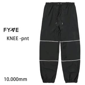 FYVE ファイブ スノーボード ウェア パンツ　KNEE -pant / BLACK-WHITEライン  (22-23 2023)   FIVE  スノーボード　パンツ｜websports