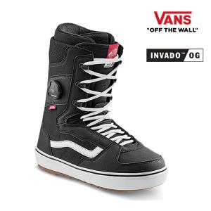 バンズ スノーボード ブーツ メンズ VANS INVADO OG / BLACK/WHITE (BOA ひも ハイブリッド)（24-25 2025）日本正規品｜WebSports