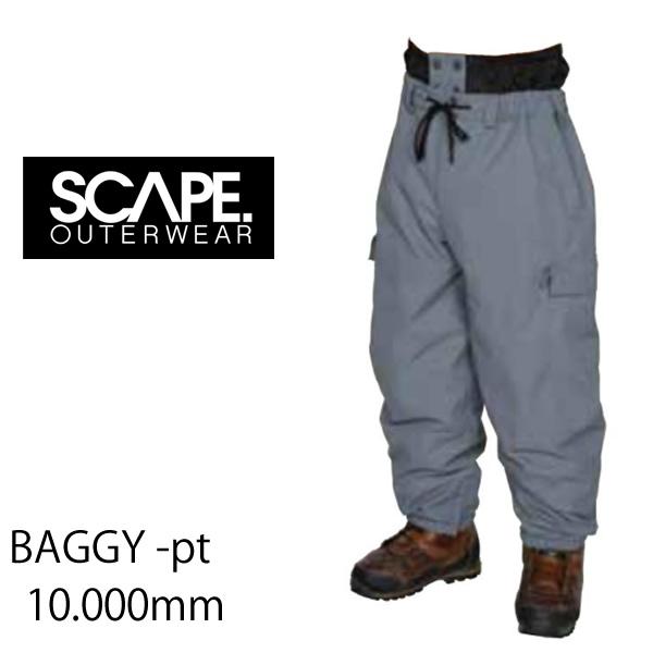 SCAPE エスケープ スノーボードウェア　23-24　BAGGY  -pants  パンツ/   ...