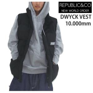 24-25 REPUBLIC リパブリックvest 防水ダウンベスト Amazon.co.jp: 24-25 REPUBLIC & CO/リパブリック DWYCK vest