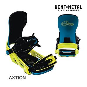 ベントメタル ビンディング  AXTION BLUE GREEN 日本正規品 BENTMETAL(23-24 2024)スノーボード｜websports