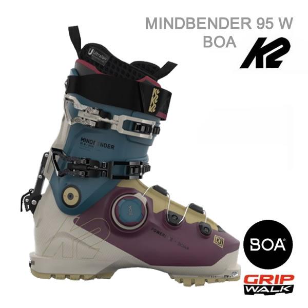 K2 スキーブーツ レディ−ス  2024 MINDBENDER 95 W BOA  テックビンディ...