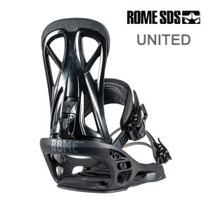 スノーボード ビンディング ROME SDS  UNITED  / BLACK (ローム ユナイテッド)(23-24 2024)日本正規品 バインディング｜websports