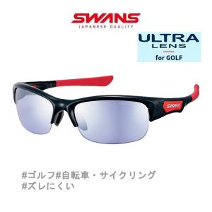 スワンズ サングラス SPB-0714 BK SPRINGBOK ULTRA for GOLF ゴルフ 自転車 サイクリング｜websports