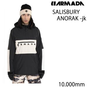 アルマダ スキーウェア SALISBURY ANORAK -jacket　ジャケット / BLACK NATURAL (23-24 2024)フリースタイルスキーウェア｜websports