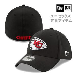 ニューエラ キャップ NFL 39THIRTY カンザスシティ・チーフス KC CHIEFS ブラック(13552135) 3930 NEWERA  正規品 帽子｜websports