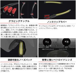 スワンズ サングラス FACEONE (フェイ...の詳細画像4