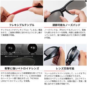 スワンズ サングラス ゴルフ LION SIN...の詳細画像4