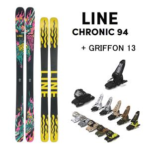 フリースタイルスキー LINE CHRONIC 94 クロニック (23-24 2024)  + 24 マーカー GRIFFON 13 ID 100mm ブレーキ｜websports