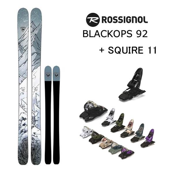 フリースタイル スキー ロシニョール BLACKOPS 92(23-24 2024) + 24 マー...