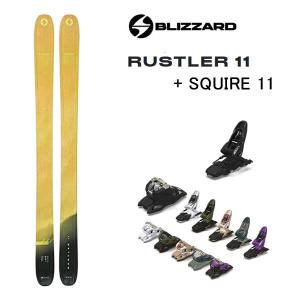 ブリザード スキー ラスラー11 blizzard RUSTLER 11(23-24 2024) + 24 マーカー SQUIRE 11 ID + 120mm ブレーキ｜websports