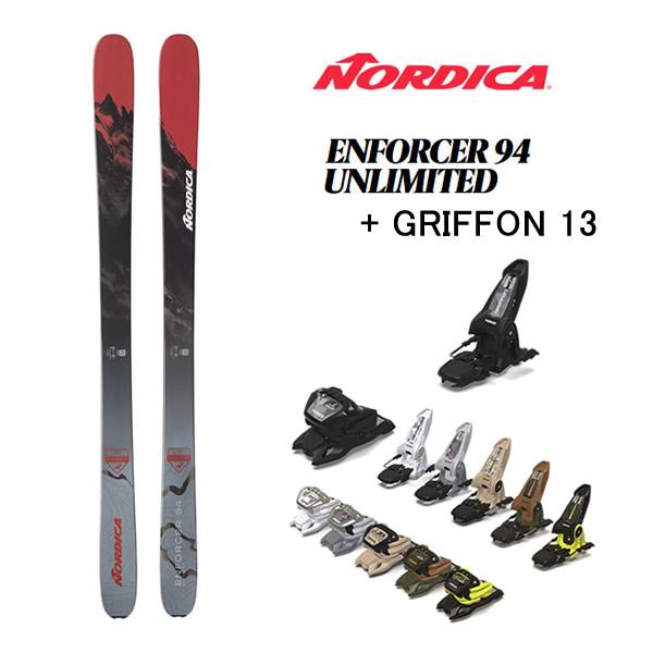 ノルディカ スキー板 nordica ENFORCER 94 (23-24 2024) + 24 マ...