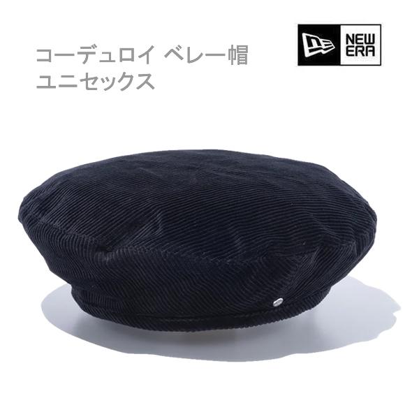 ニューエラ ベレー帽 コーデュロイ Metal Flag ブラック(13750957)newera ...