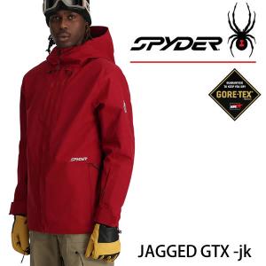 23-24モデル SPYDER　スパイダー　ゴアテックススキーウェア　JAGGED SHELL-jacket　ジャケット / MINERAL RED  2024  GORETEX　｜websports