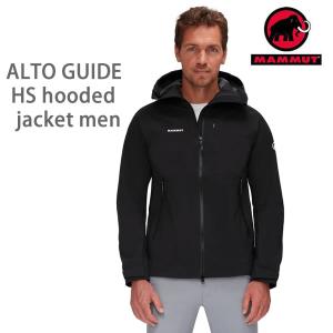 マムート　アウトドア　ウェア　Alto Guide HS Hooded Jacket Men 1010-29560 /  BLACK  0001 　アルトガイドジャケット　  MAMMUT｜websports