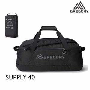 グレゴリー 背負えるダッフルバッグ SUPPLY  DUFFLE 40L サプライ40 OBSIDIAN BLACK  ブラック(1479020413 ) ボストンバッグ｜websports