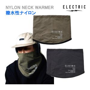 エレクトリック ナイロンネックウォーマー 撥水  2カラー展開 ELECTRIC スノーボード アパレル｜WebSports