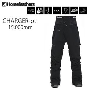 HORSEFEATHERS ホースフェザー　ウェア　23-24　CHARGER -pants  パンツ / BLACK　(2023-2024)　ウエア　 スノーボード ウェア メンズ