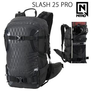 NITRO ナイトロ  バックカントリー　バッグ　 SLASH 25 PRO  25L  PHANTOM  日本正規品 バックカントリーパウダー   スノーボード リュック｜websports