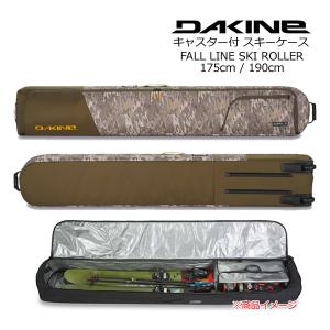 ダカイン スキーケース FALL LINE SKI ROLLER  VINTAGE CAMO(CAM) スキー道具一式収納可能 オールインワン DAKINE キャスター付｜websports