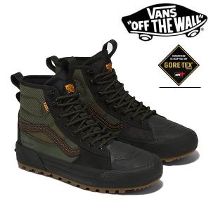 バンズ  ゴアテックス　ブーツ シューズ　SK8-HI GORETEX MTE3  OLIVE BLACK オリーブブラック VANS SNOW BOOTS  防水 防寒 防滑 ヴァンズ｜websports