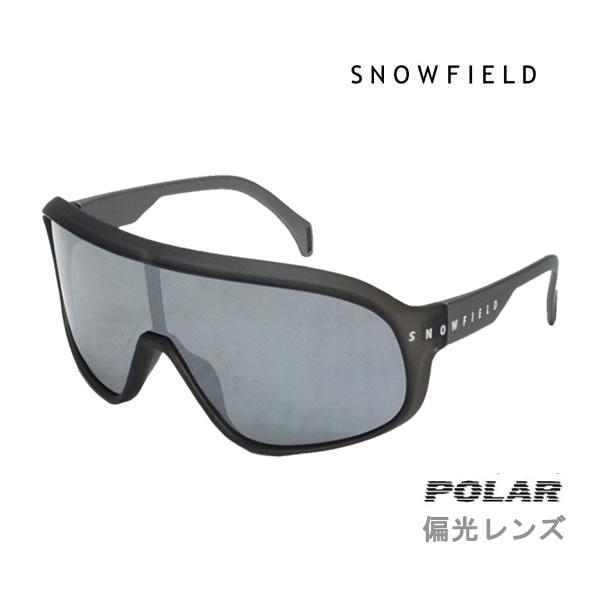 SNOWFIELD 偏光サングラス SF-11 マットガンメタリック MGMR シルバーミラー×偏光...