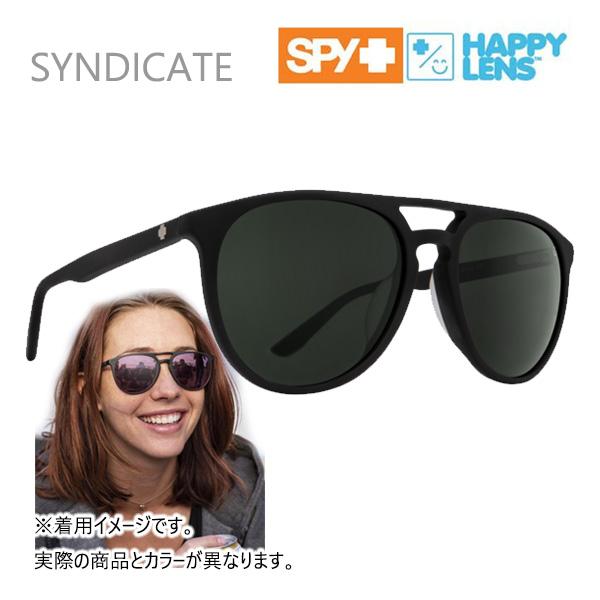 スパイ サングラス SPY SYNDICATE MATTE BLACK-HAPPY GRAYGREE...