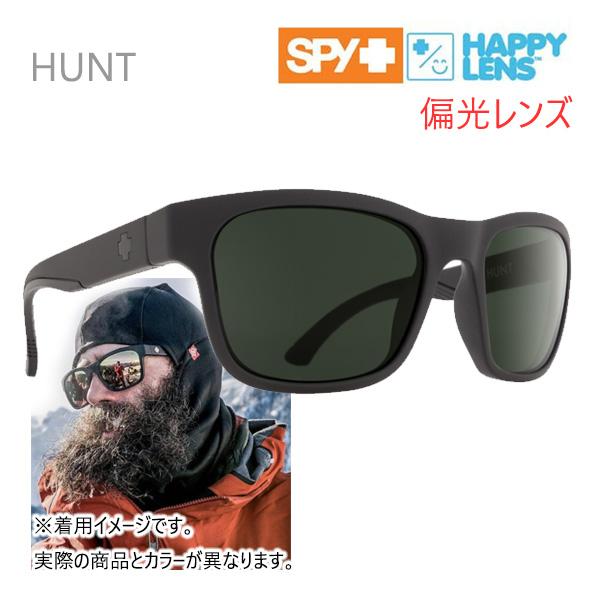 SPY サングラス 偏光 SPY HUNT MATTE BLACK / HAPPY BRONZE P...