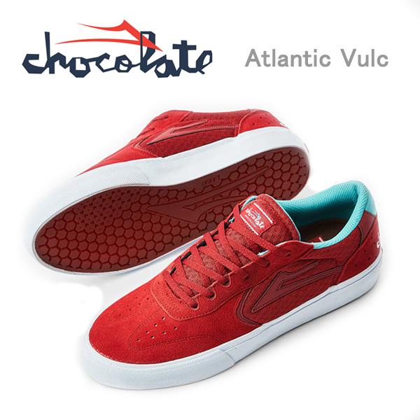 ラカイ スニーカー LAKAI × CHOCOLATE  ATLANTIC VULC / Red S...