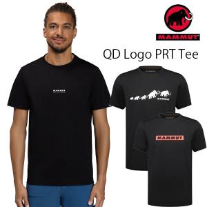 マムート メンズ　 涼しい Tシャツ 　MAMMUT 速乾・通気　QD Logo Print T-Shirt AF Men    1017-02012   　TEE  熱中症対策  mammut 　【N1】