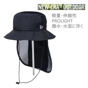 ニューエラ アウトドア アドベンチャー ライト サンシェード Tech Surf ブラック(14110073) newera 帽子 正規品｜WebSports