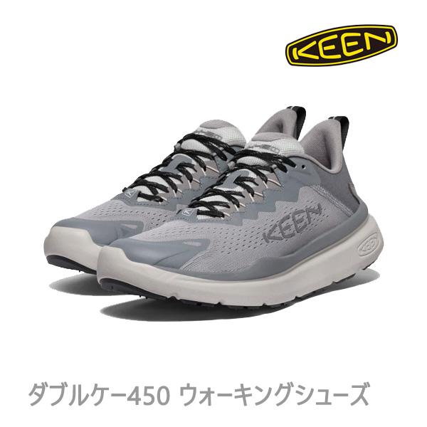keen スニーカー メンズ ダブルケー450 ウォーキングシューズ  Alloy/Steel Gr...