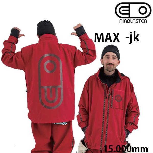 エアブラスター ウェア　メンズ　24-25　MAX -jacket  / MAX RED  シェルジ...