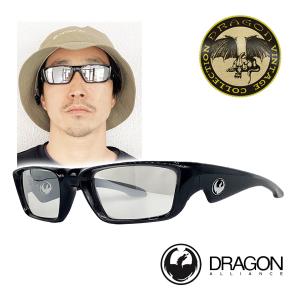 ドラゴン（DRAGON） サングラス TRAP BLACK FLAME / GREY ION (FLAME