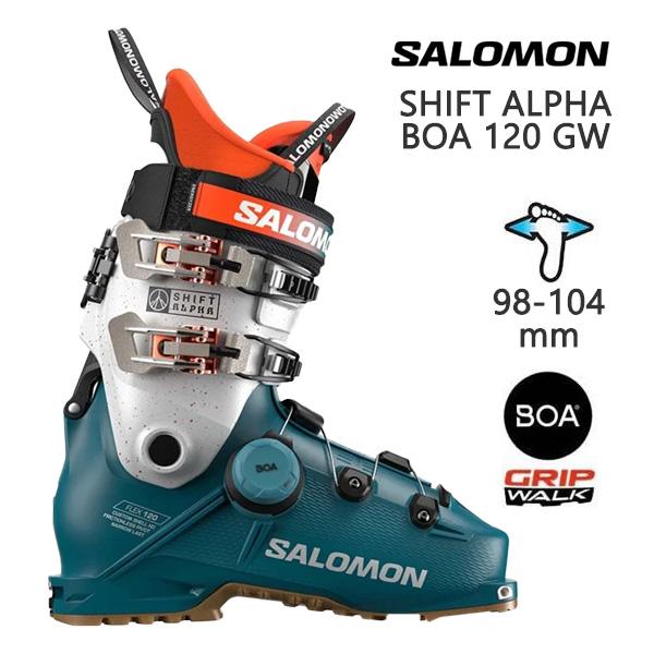 サロモン スキーブーツ SHIFT ALPHA BOA 120 GW  テックビンディング対応(25...