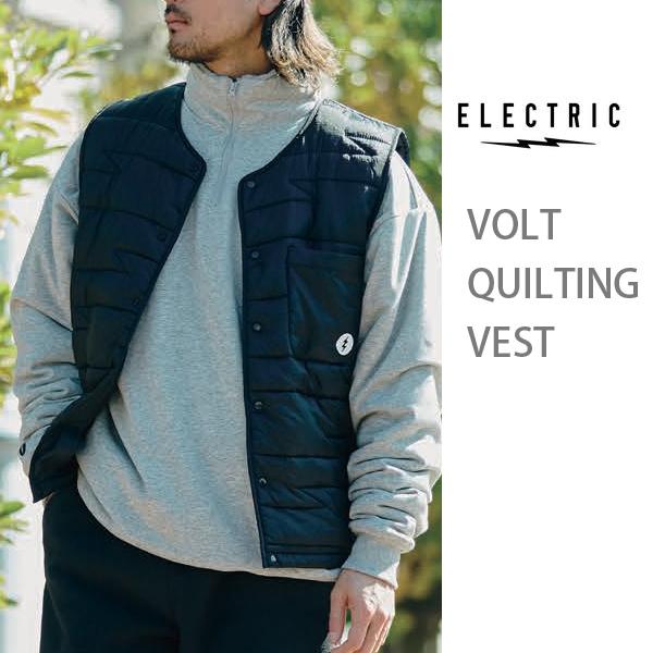 ELECTRIC エレクトリック  VOLT QUILTING VEST   / BLACK   キ...