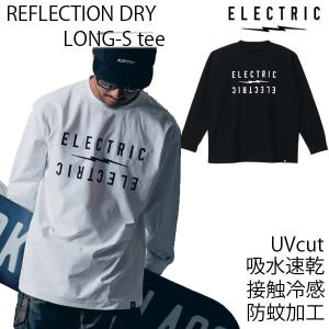 エレクトリック tシャツ ELECTRIC 吸水速乾  REFLECTION DRY L/S TEE リフレクションドライ ロンT  接触冷感 防蚊｜WebSports