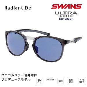 スワンズ サングラス ゴルフ Radiant Sol ULTRA LENS for GOLF RAD DEL-0167 CSK プロゴルファー岩井姉妹プロデュースswans sunglass