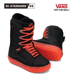 バンズ スノーボード ブーツ メンズ VANS HI-STANDARD OG ハイスタンダードOG / BLACK/ORANGE（25-26 2026）日本正規品