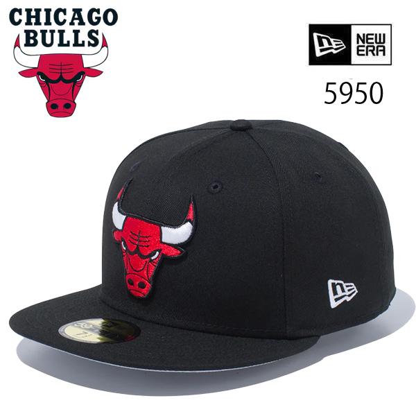 ニューエラ  キャップ NBA 5950 シカゴ ブルズ CHICAGO BULLS ブラック  チ...