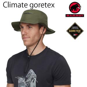 マムート　ゴアテックス ハット 軽量 Climate GoreTex Hat AF  クライメート DARK MARSH 40284　1191-01950　MAMMUT  アウトドア  キャップ   爆買｜WebSports