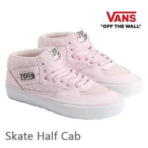 バンズ スケート ハーフキャブ VANS SKATE HALF CAB / PINK/WHITE (VN0A5FCDY3K) ヴァンズ スニーカー スケボーシューズ