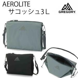 GREGORY グレゴリー　サコッシュ バッグ AEROLITE 3L　SACOCHE エアロライト　158804 ポーチ バッグ 爆買