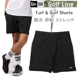 ニューエラ ゴルフ ショートパンツ Turf & Surf Shorts ブラック ( 14859952 ) 日本正規品 newera ゴルフウェア 爆買｜WebSports