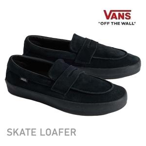 バンズ スケート ローファー スエード VANS Skate Loafer / SUEDE BLACK/BLACK (VN000VA6BKA) ヴァンズ スニーカー